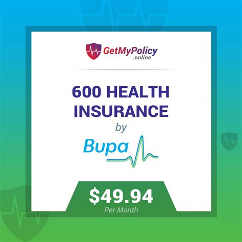 bupa insurance for visa 600.